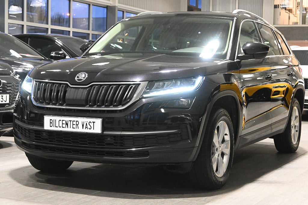 Skoda Kodiaq TDI 190hk 4x4 7-sits *HJULKAMPANJ* Business Drag Canton Värmare