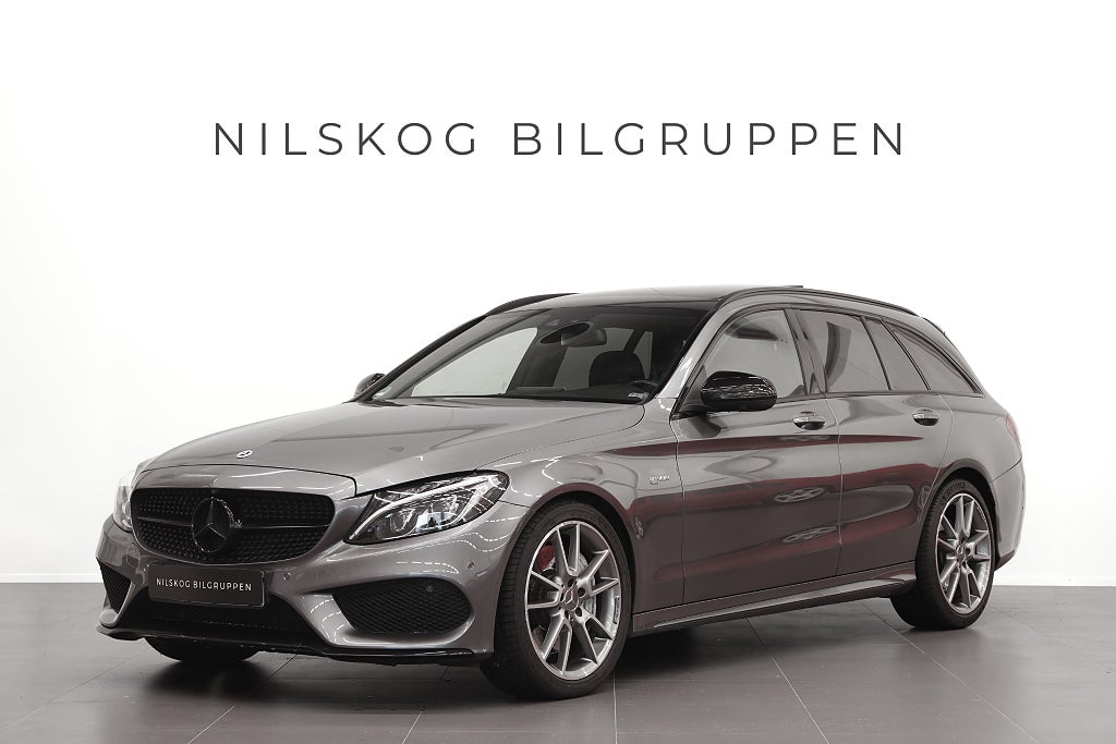 Mercedes-Benz C43 AMG T 4Matic | Pano | Burmester | Spjäll | SE SPEC!