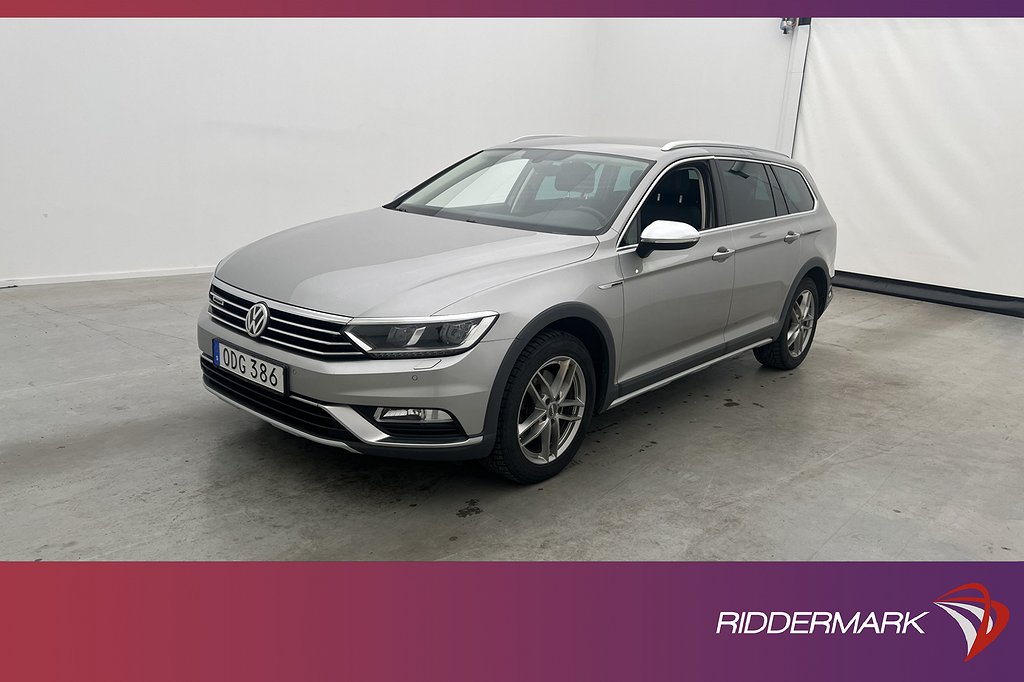 Volkswagen Passat Alltrack 4M 190hk D-Värm Kamera Skinn Drag