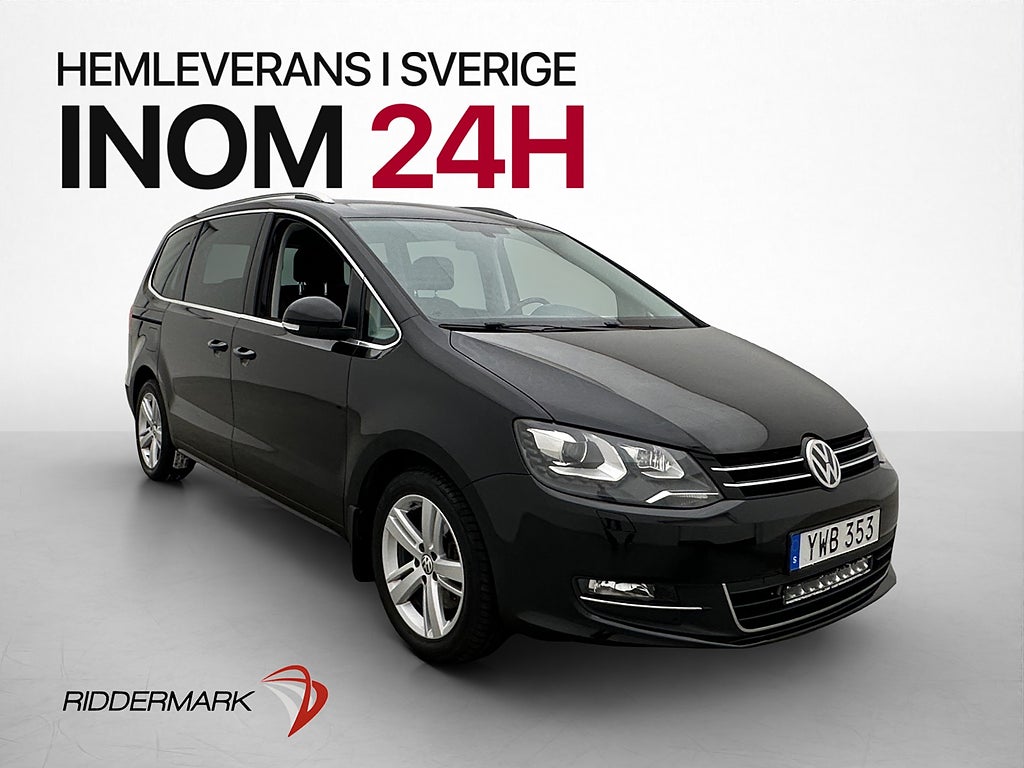 Volkswagen Sharan 2.0 TDI 4Motion GT Värmare Kamera Drag