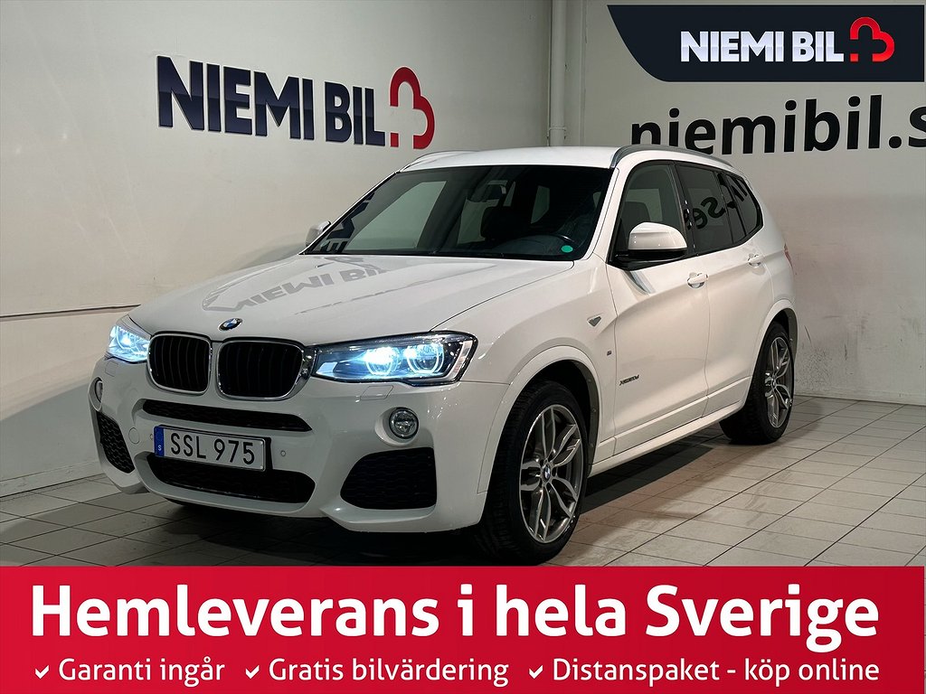 BMW X3 xDrive20d M Sport GPS Dwarm Traction Heated steering wheel B/W wheels