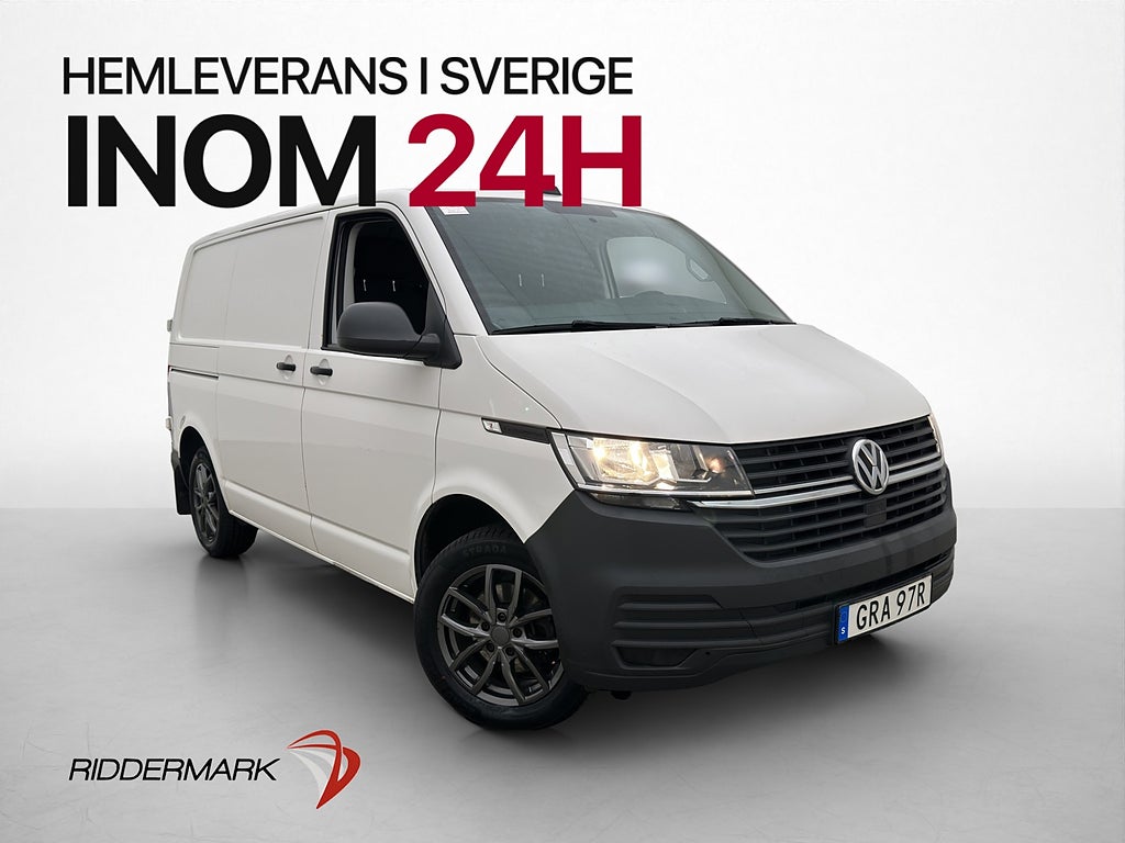 Volkswagen Transporter Värmare PDC Drag V-Inr CARPLAY Moms