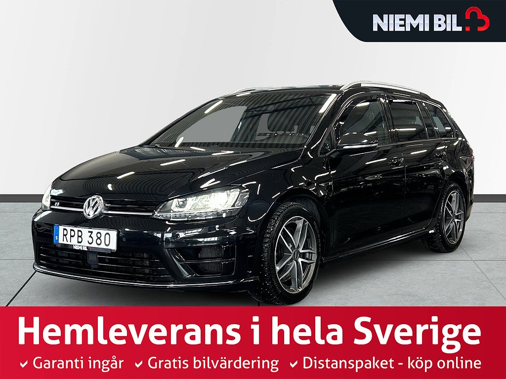 Volkswagen Golf R 2.0 TSI 4Motion R S&Vhjul/Carplay/Dynaudio/Skinn/Bkam