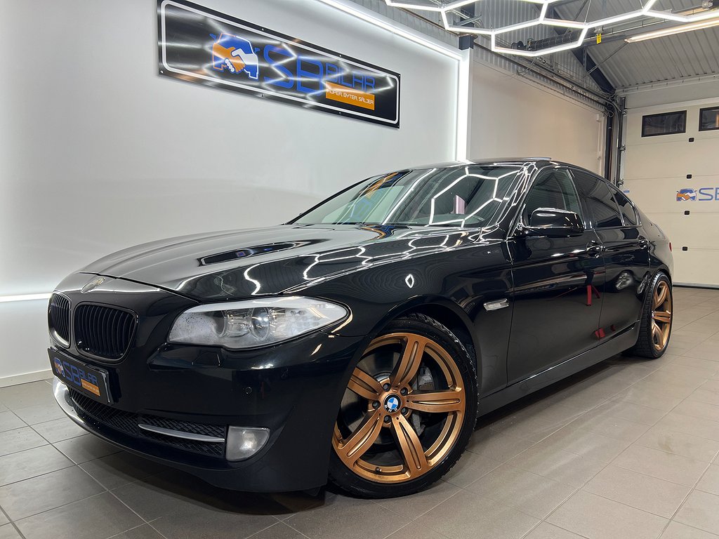 BMW 535 d Sedan 299hk Taklucka Hifi Drag B-kam Värmare H&R