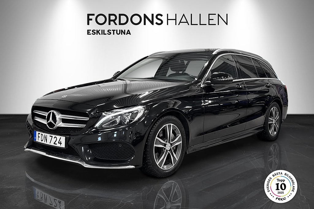Mercedes-Benz C 220 T d 4MATIC AMG /Panorama /Burmester® /D-värm /Drag