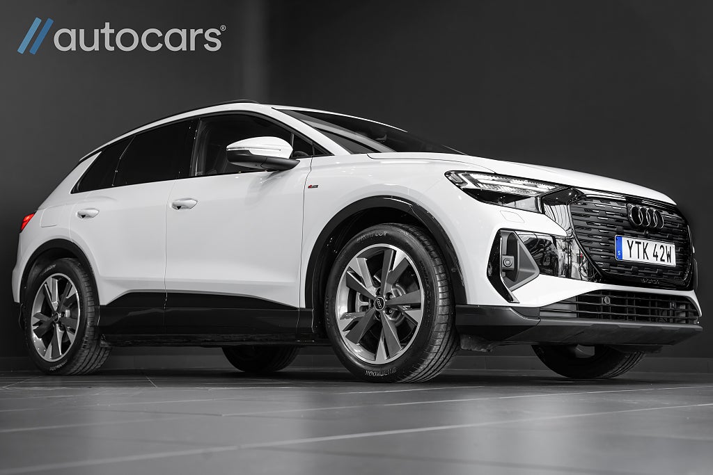 Audi Q4 E-Tron 40 S Line|Leasbar|Pano|Evolution |SONOS|Se Utr!