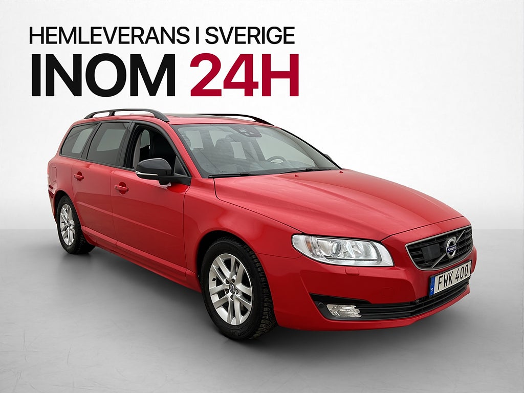 Volvo V70 D4 Classic Dynamic Edition Taklucka Läder Nav Värm