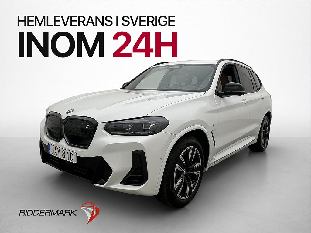 BMW iX3 286hk M Sport Charged Pano Drag Kamera Elstolar