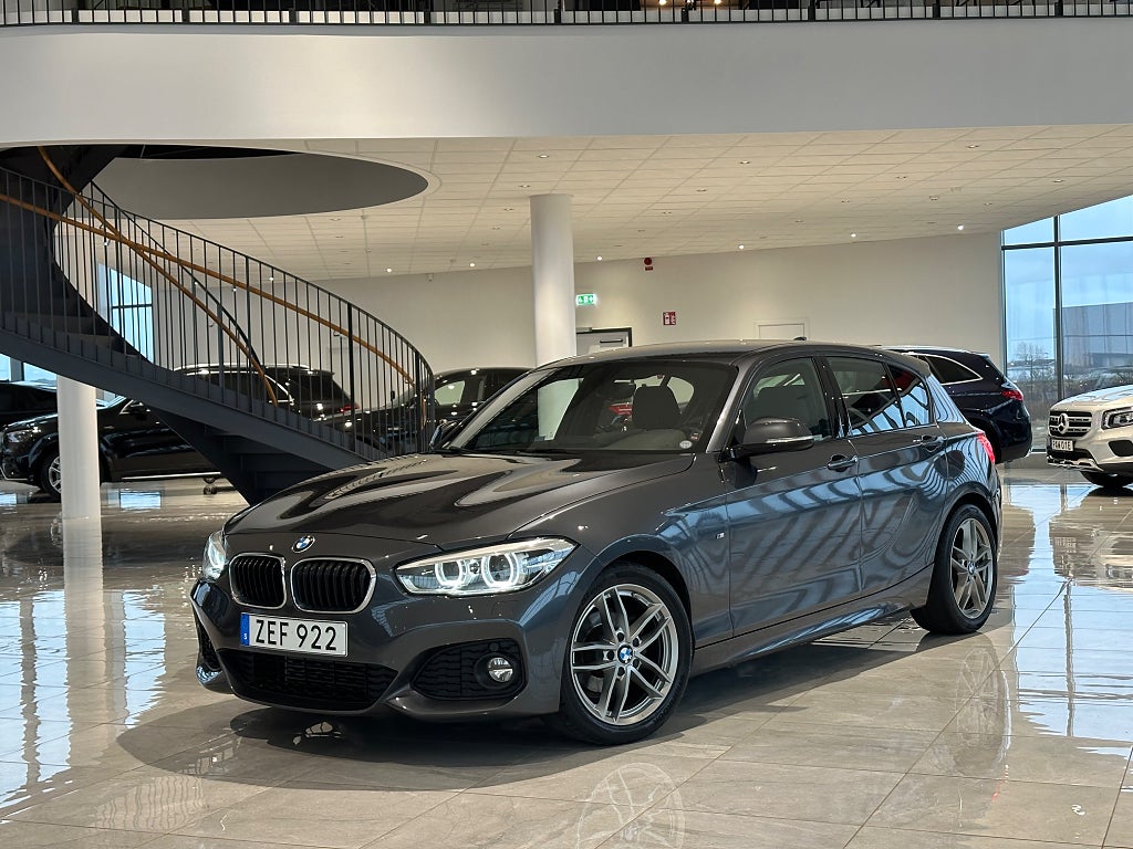 BMW 118I M Sport 136hk Automat / Shadow Line / Sv.Såld 