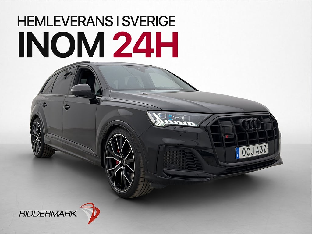 Audi SQ7 507hk Q 7Sits Competition Plus B&O Pano 360° Carbon