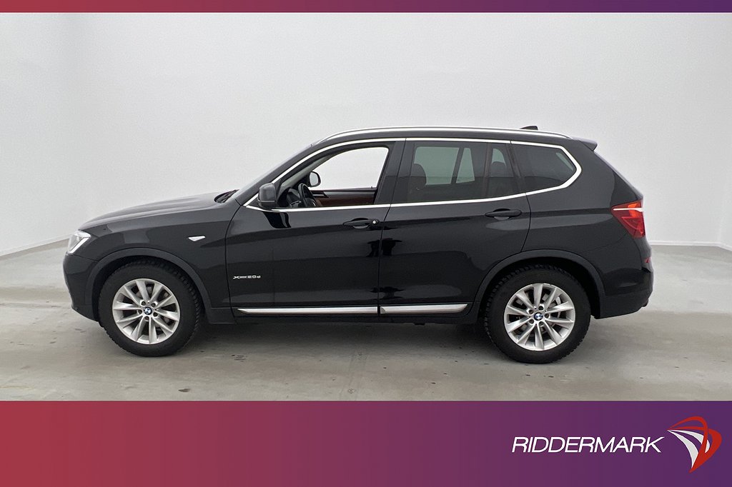 BMW X3 xDrive20d 190hk xLine Skinn Drag 0,52l/mil