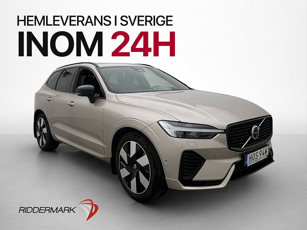 Volvo XC60 Recharge T6 AWD Ultimate H/K Pano Luft-fjäd Drag