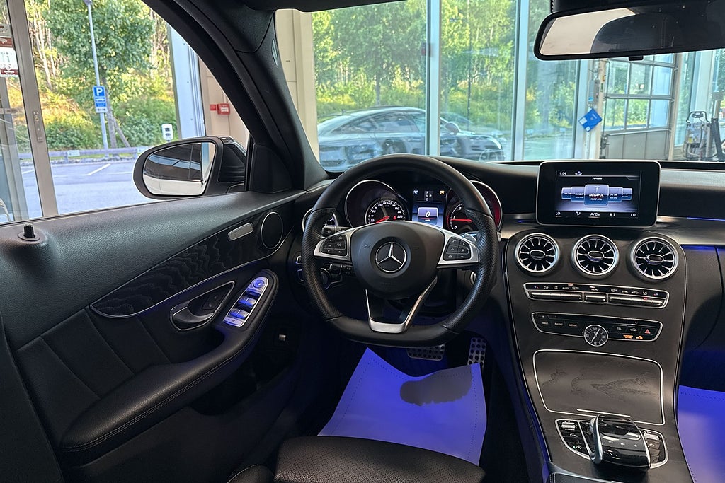 Mercedes-Benz C 220 d 9G-Tronic AMG Line Läder/Pano/Ambient/CarPlay