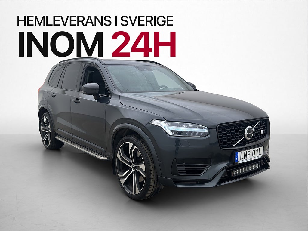 Volvo XC90 Recharge T8 AWD R-Design 7-Sits HUD B&W Pano Luft