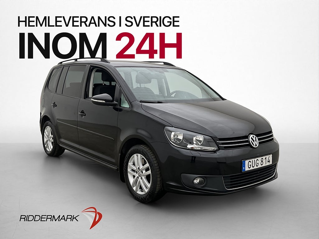 Volkswagen Touran 1.4 TSI Masters 7 sits Kamera Välservad