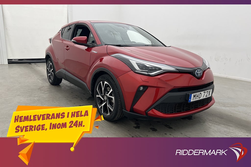 Toyota C-HR Hybrid 122hk X-Edition Teknik JBL CarPlay Kamera