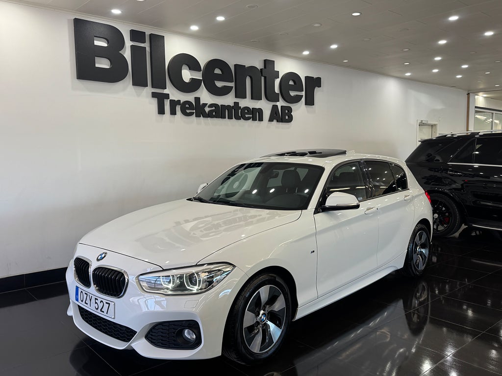 BMW 118d 5-dörrars Steptronic M-Sport Euro 6 H/K Taklucka