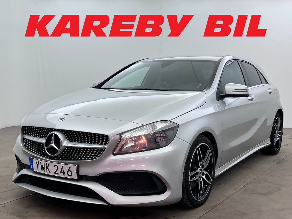Mercedes-Benz A 180 122hk AMG Backkamera Delskinn Nyservad