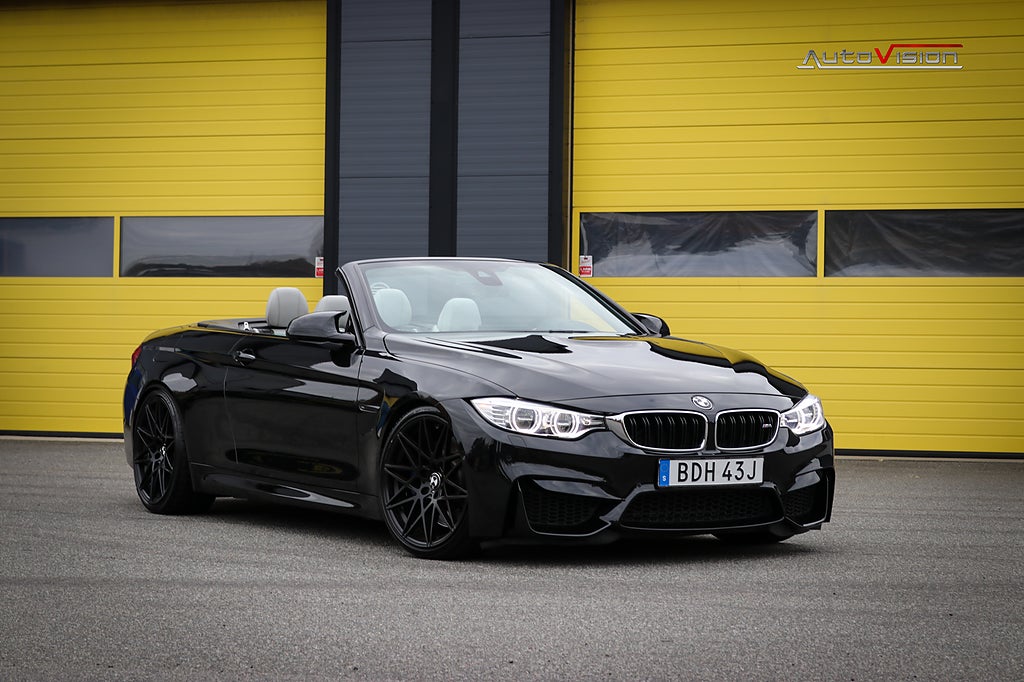 BMW M4 Convertible DCT 431hk | NAVI | 360 | HUD | 20"