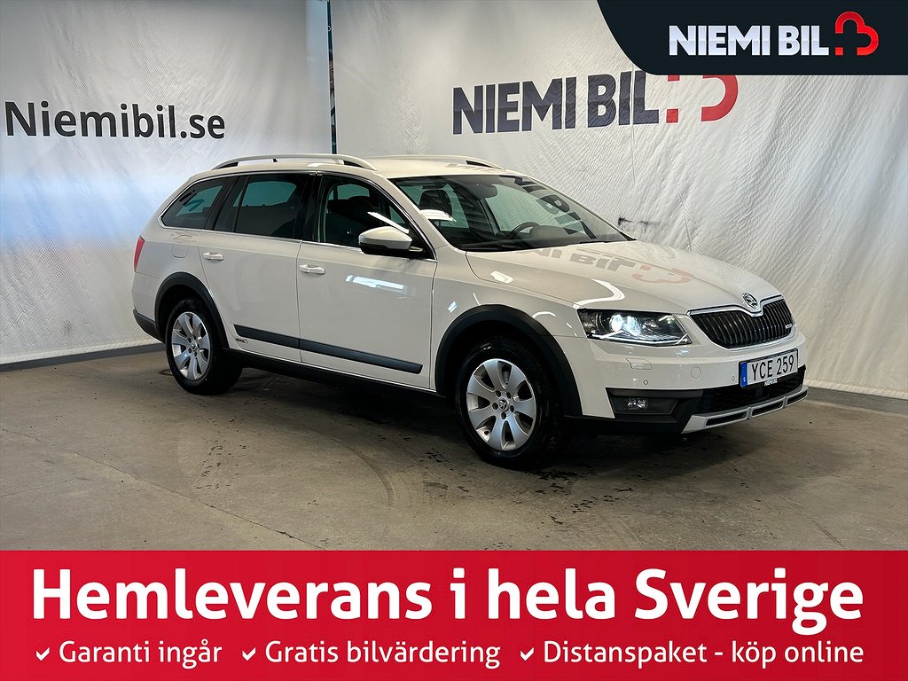 Skoda Octavia Scout 1.8 TSI 4x4 Premium S&V renkaat/hinaus/kamera