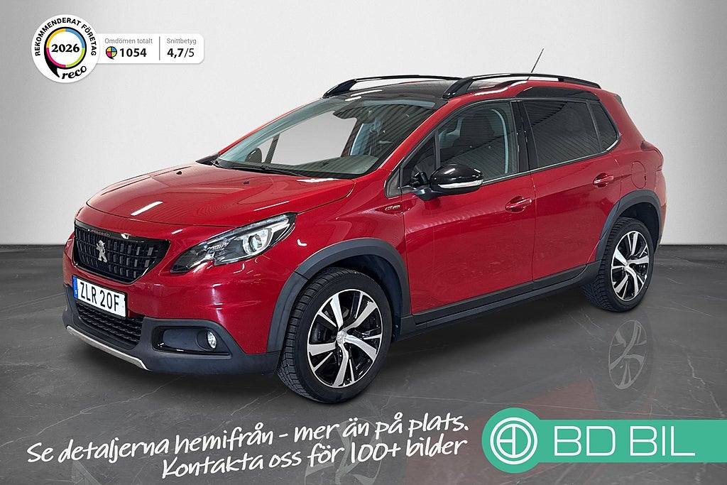 Peugeot 2008 1.2 PureTech 130 EAT 131Hk GT-LINE PANORAMA EN BRUKARE
