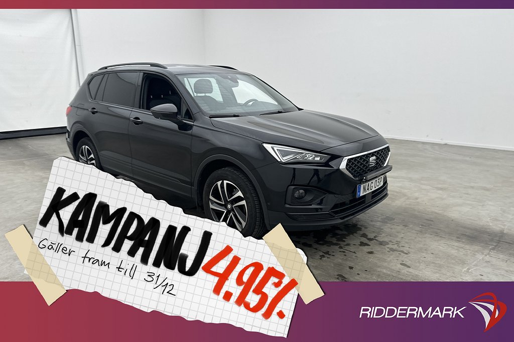 Seat Tarraco 4Drive 150hk Style D-Värm Beats Co 4,95% Ränta