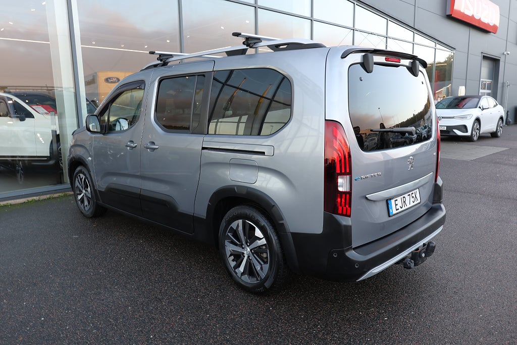 Peugeot e-Rifter GT-LINE NAVI, 7 SITS, VÄRMARE
