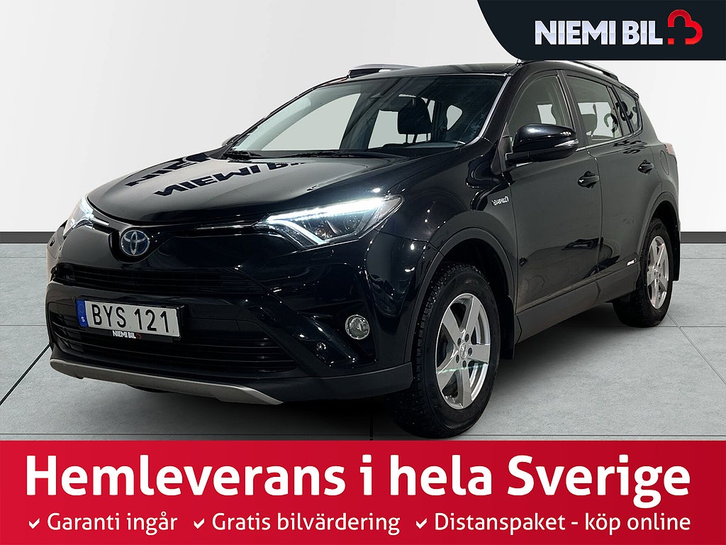 Toyota RAV4 Hybrid 2.5 AWD Kamera MoK Kamkedja S/V-hjul