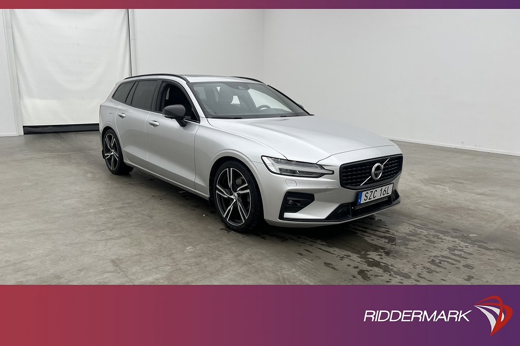 Volvo V60 B4 197hk R-Design VOC Pano H/K HUD 360° Navi Drag