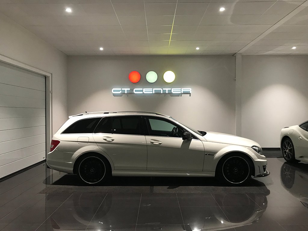 Mercedes-Benz C 63 AMG T AMG Drivers pack 457hk Svensksåld