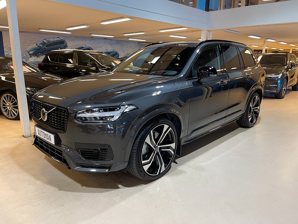 Volvo XC90 T8 Recharge Ultimate Dark Edition B&W Luftfjädring