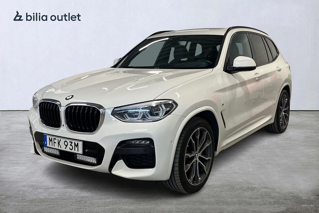 BMW X3 xDrive30d M Sport Adaptiv Drag Pano Navi HUD Värmare 