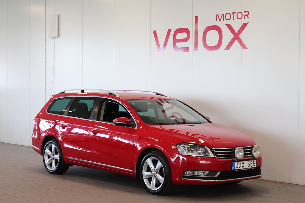 Volkswagen Passat Variant 2.0 TDI 4M 177hk Skinn Sensorer 