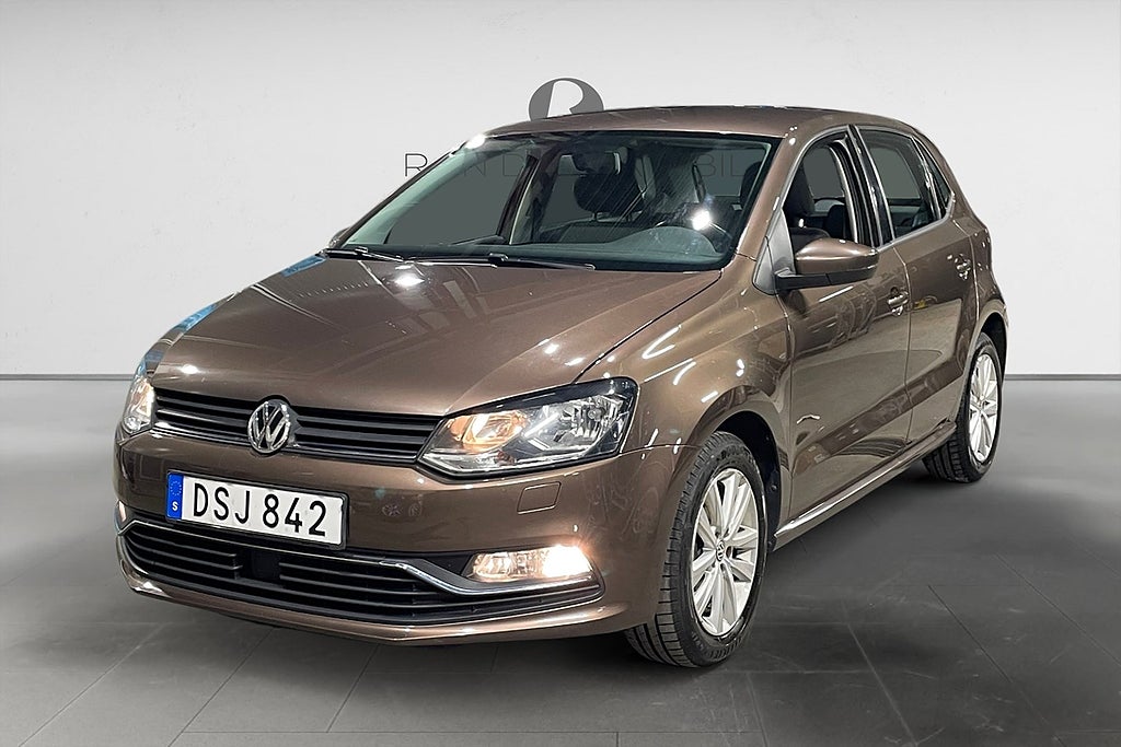 Volkswagen Polo 1.2 TSI 90 HK BLUETOOTH 0.4L/MIL 360KR/ÅR 12100MIL 15"