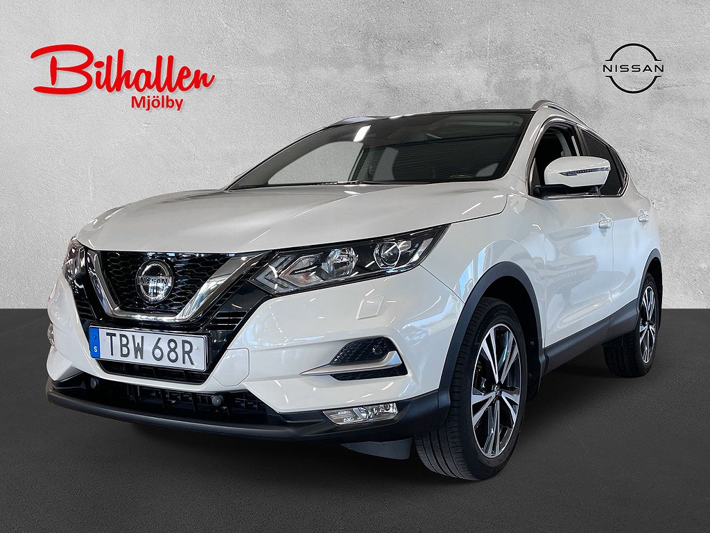 Nissan Qashqai 160Dig-T N-connecta Glasroof Dragkrok