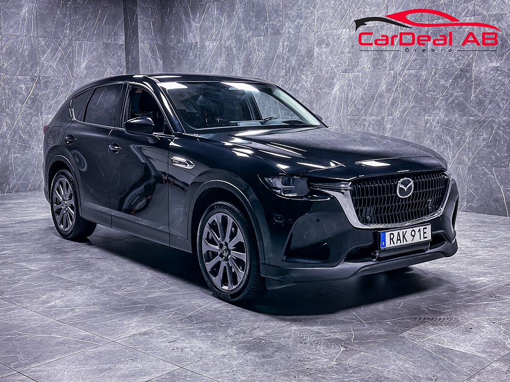 Mazda CX-60 PHEV Navi Drag Backkamera Rattvärme 360kr/skatt MOMS