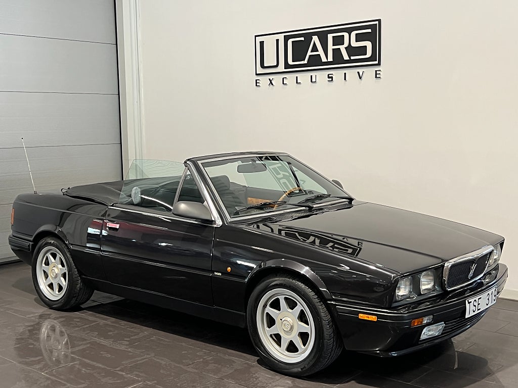 Maserati Biturbo Spyder 2.8L 240hk - Zagato - Dogleg - Unik!