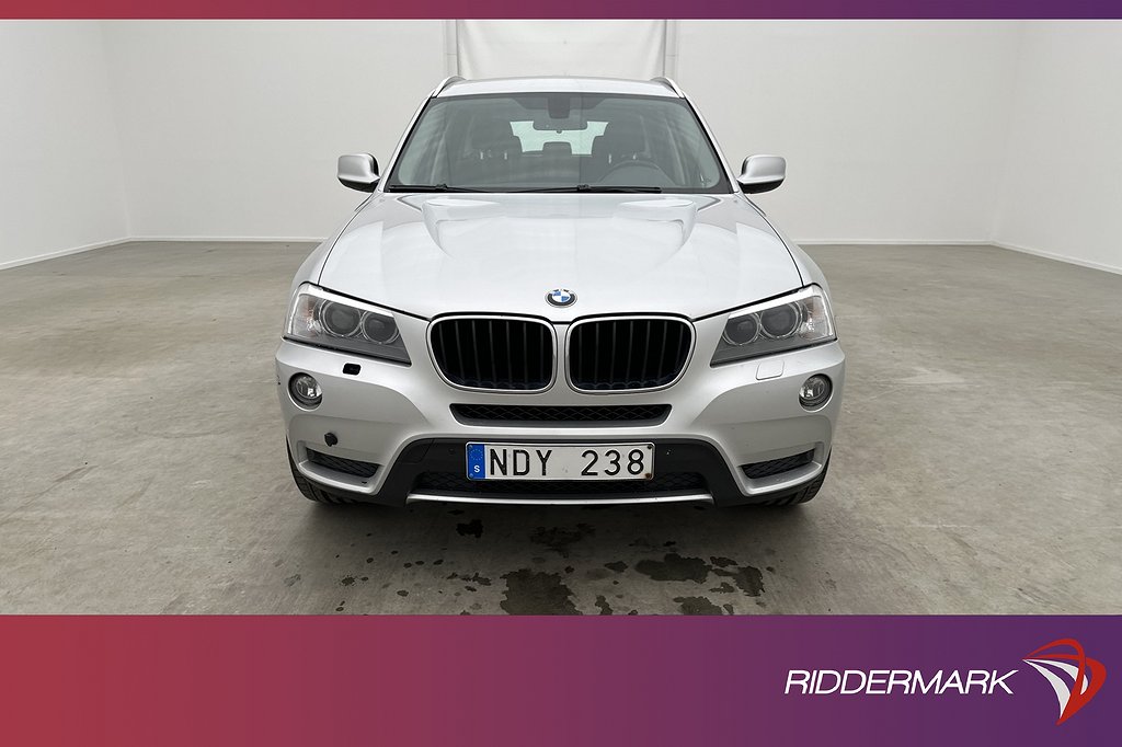BMW X3 xDrive20d 184hk Värmare Sensorer Välservad 0,56L/Mil