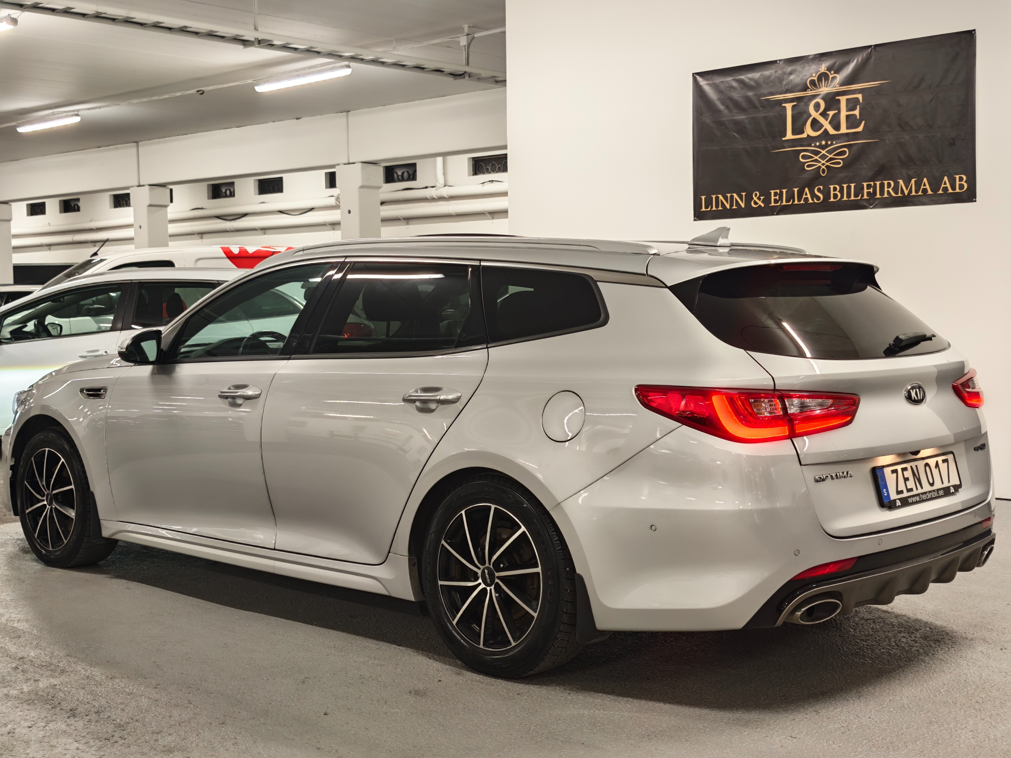 Kia Optima Sport Wagon 1.7 CRDI Aut, Nav 2017, bild 7/10