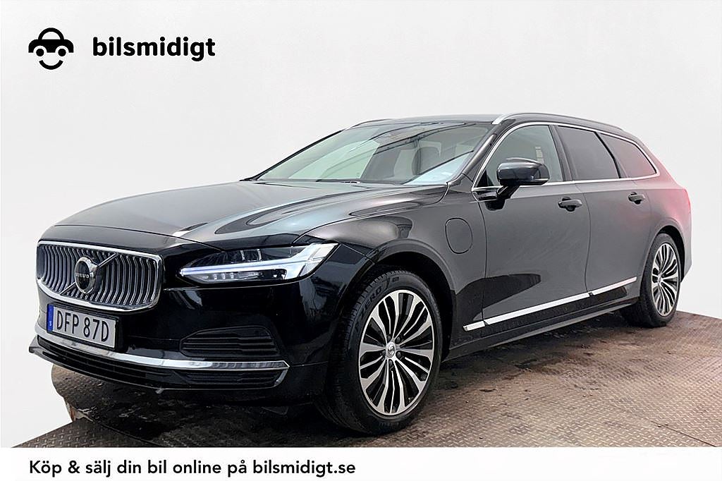 Volvo V90 Recharge T6 AWD Momentum Drag Navi Kamera Värmare BLIS MOMS 350h