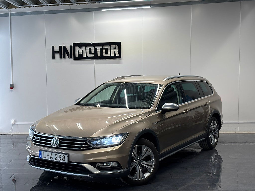 Volkswagen Passat Alltrack 2.0 TDI 4Motion Alltrack|Skinn|Drag-k|CarPlay|Ny-serv