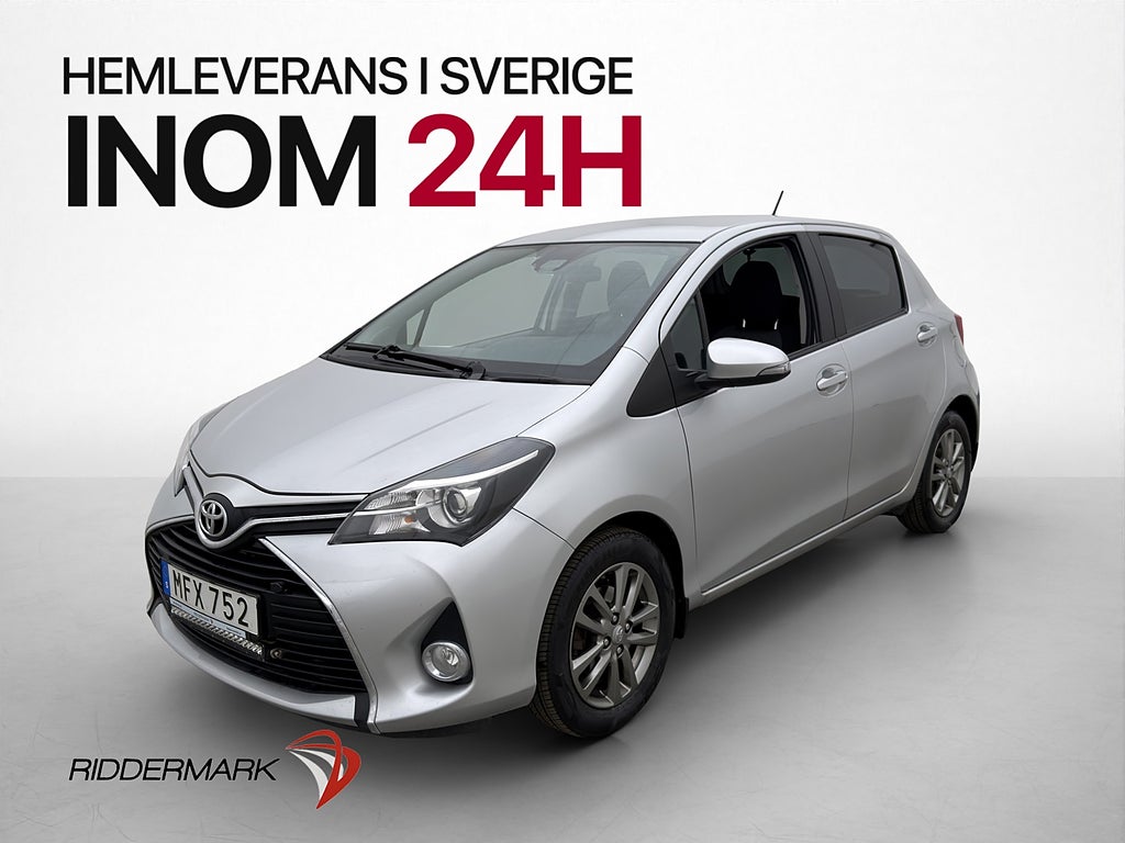 Toyota Yaris 1.33 Dual VVT-i 99hk Active Värmare Kamera