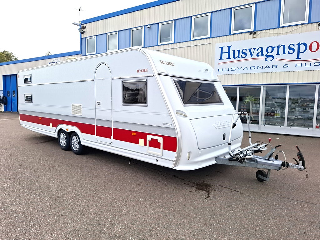 Kabe CLASSIC 780 DGDL KS, Barnkammare, Ac, Cykelställ