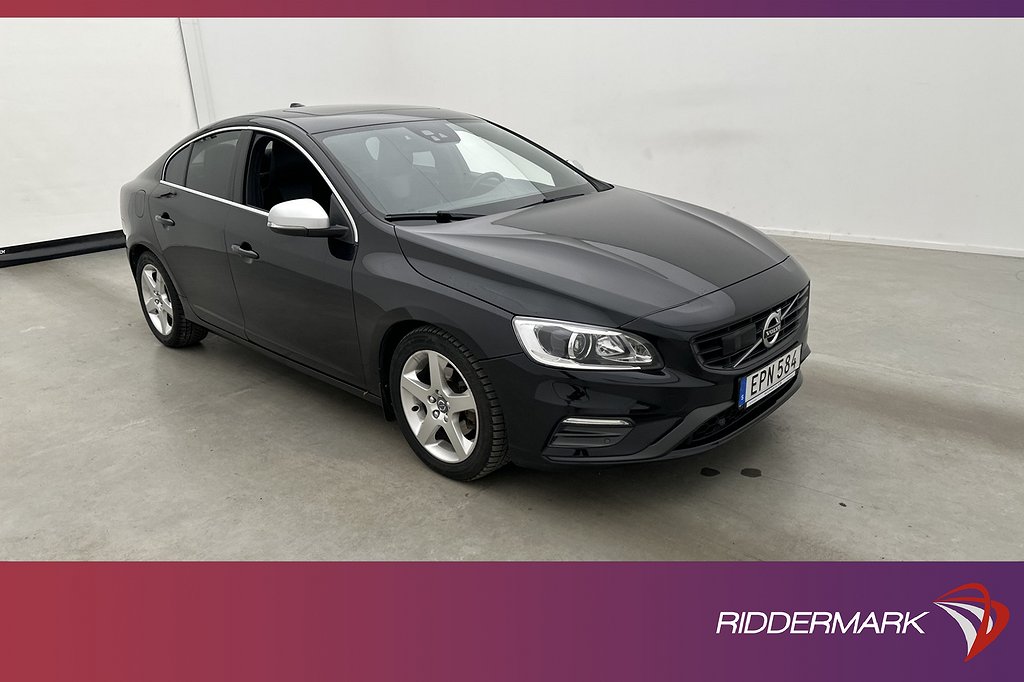 Volvo S60 D4 R-Design VOC Värm Taklucka Navi Sensorer BLIS