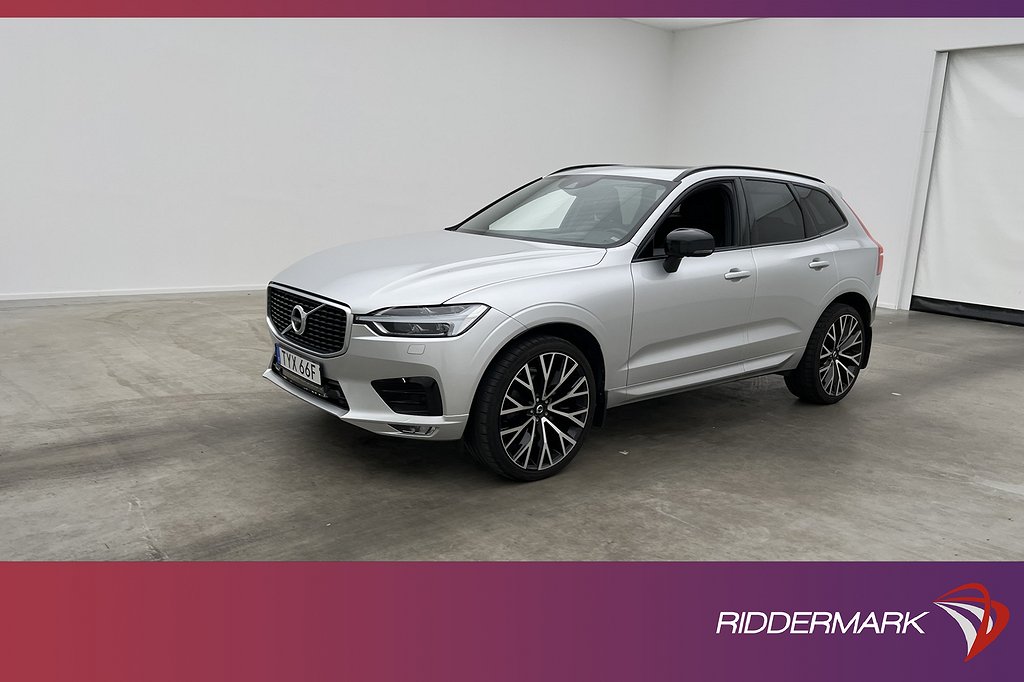 Volvo XC60 B4 AWD 197hk R-Design Pano H/K HUD 360° Navi Drag