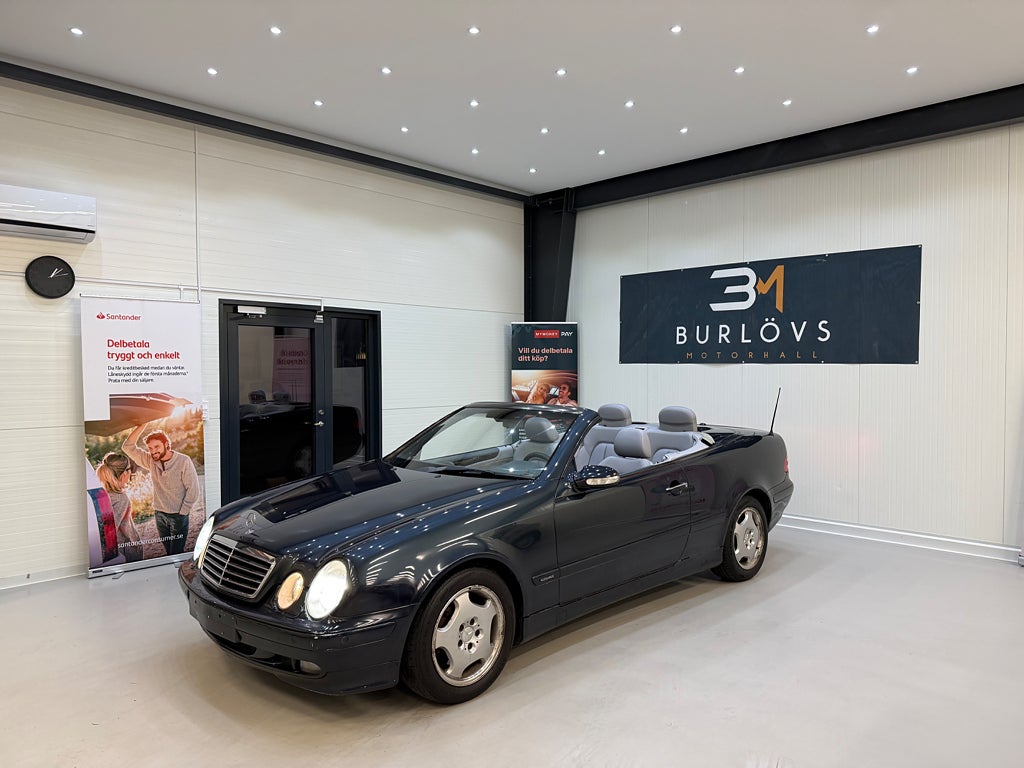 Mercedes-Benz CLK Mercedes Clk 200 Kompressor Automat Cab Nybesiktad 