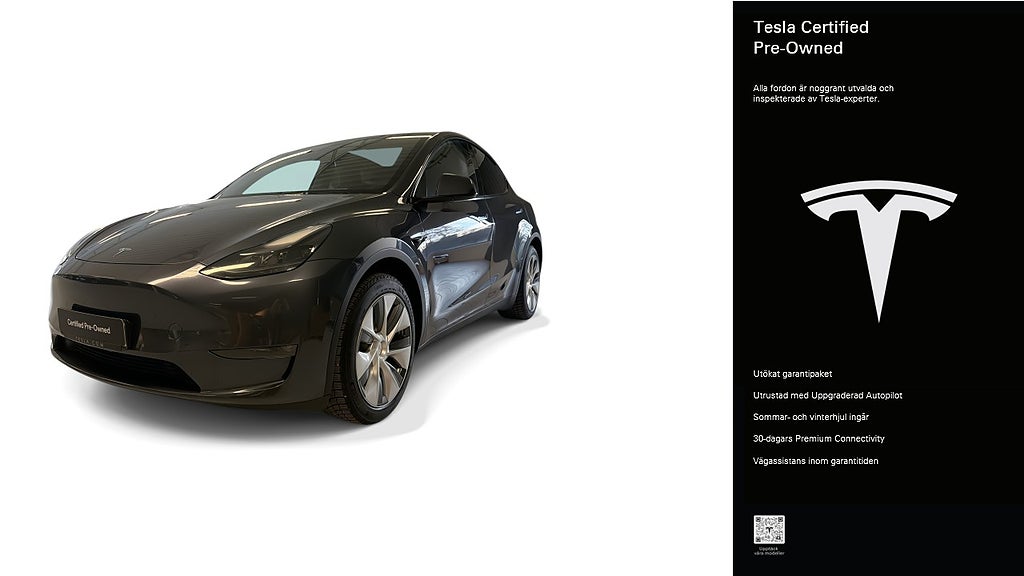 Tesla Model Y Long Range AWD Certified Pre-Owned 3,84% ränta