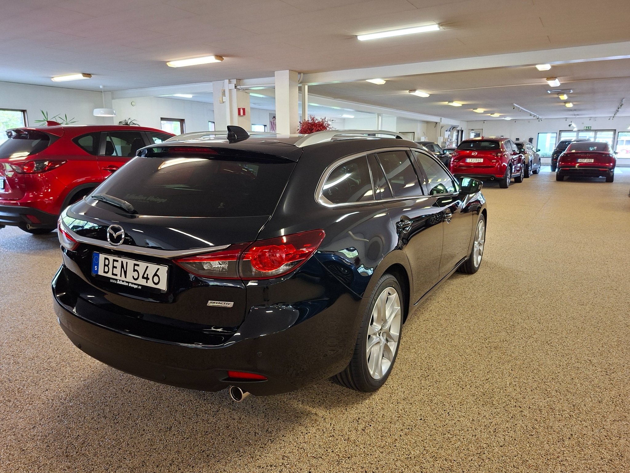 Mazda 6 Wagon 2.2 DE Optimum 175 hk Aut. 2014, bild 7/10