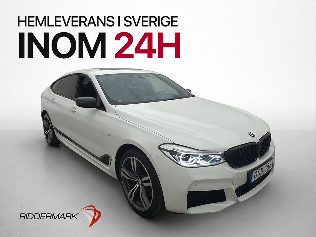 BMW 640 i GT xDrive 340hk M Sport Pano H/K 360° 4-Zon Drag