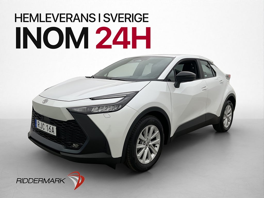 Toyota C-HR Hybrid 140hk Active Kamera Döda-Vinkel Rattvärme